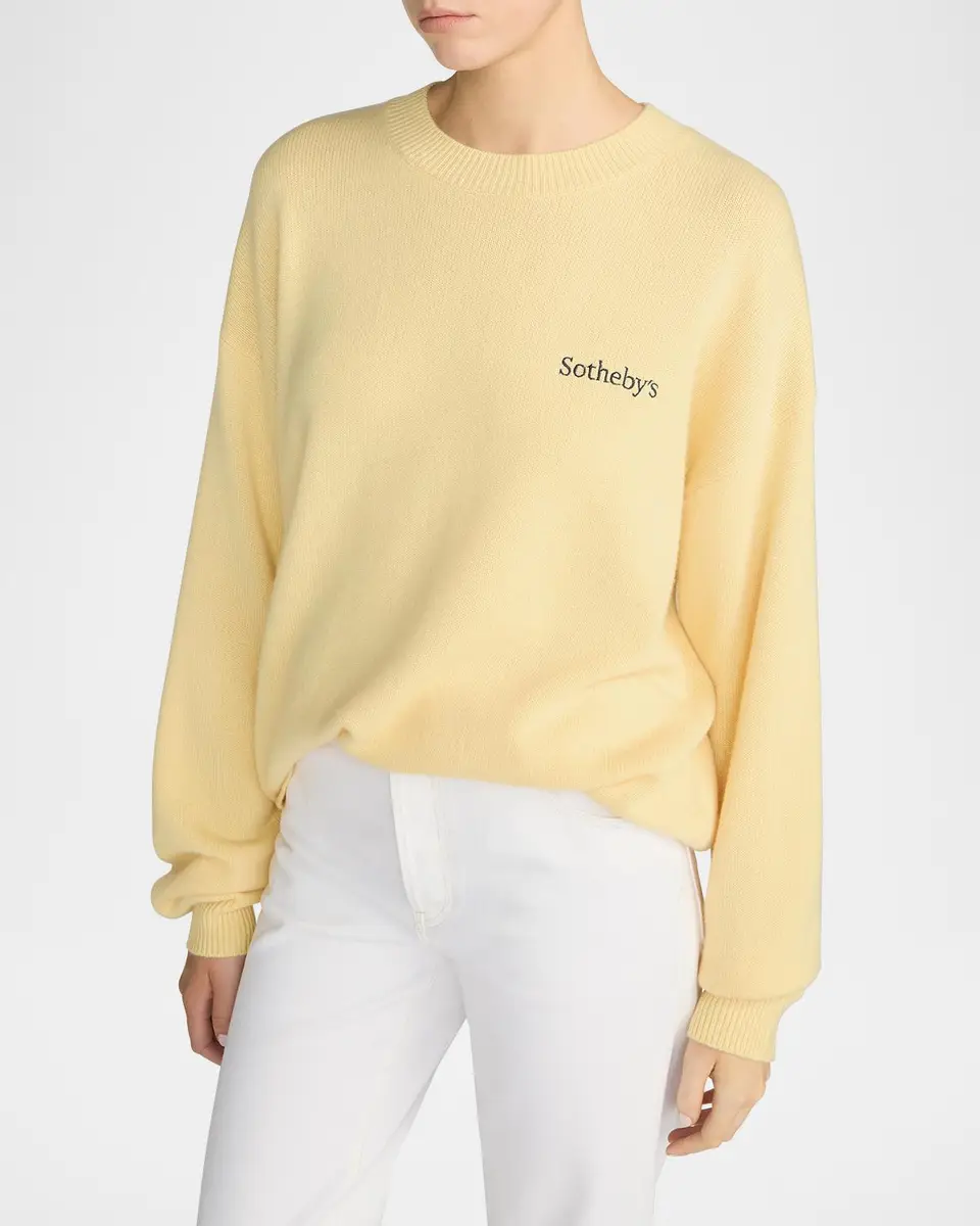 Frame x Sotheby's Cashmere Sweater | Thumbnail 3 Frame x Sotheby's Cashmere Sweater | Thumbnail 3