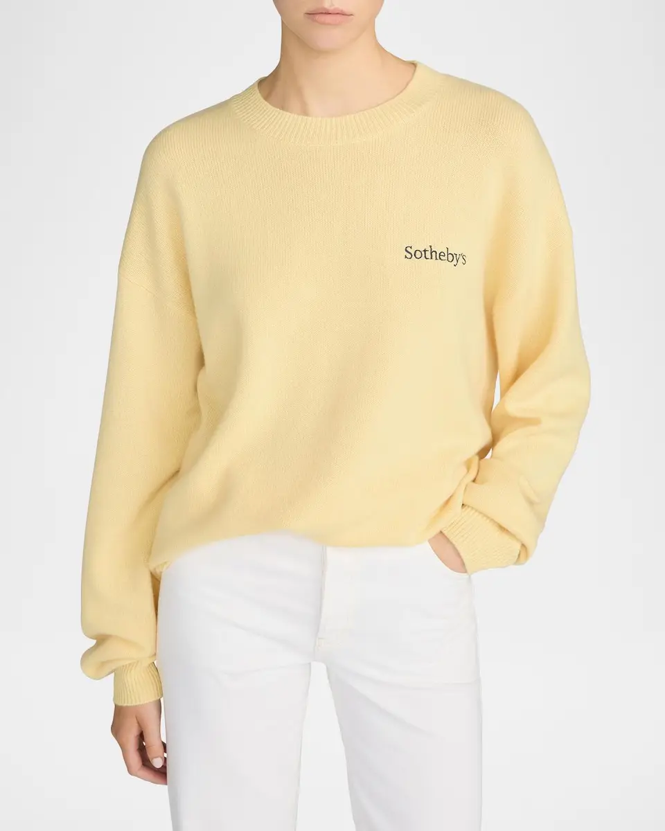 Frame x Sotheby's Cashmere Sweater | Thumbnail 5 Frame x Sotheby's Cashmere Sweater | Thumbnail 5
