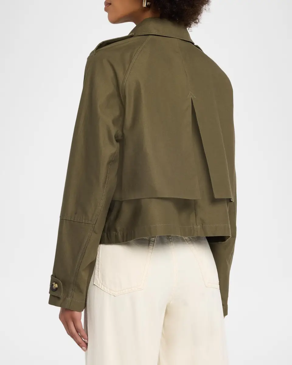 rag & bone Jamie Cropped Cotton Trench Coat | Thumbnail 3 rag & bone Jamie Cropped Cotton Trench Coat | Thumbnail 3