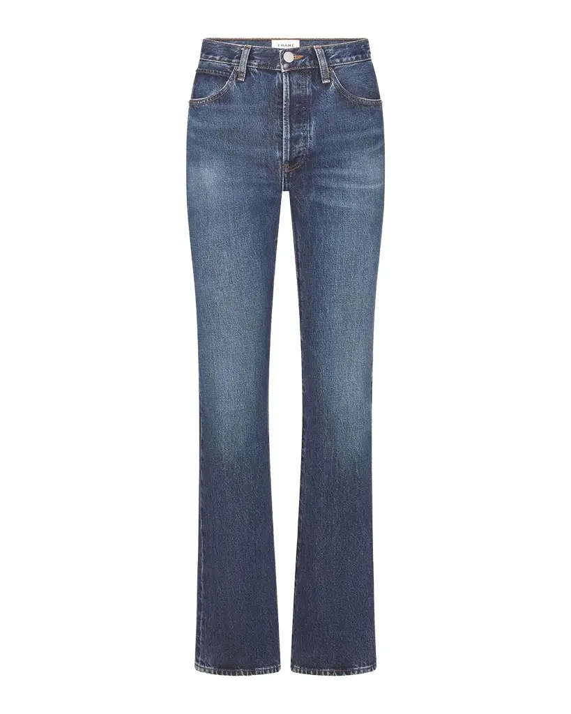 Frame x Sotheby's The Vertical Slim Jeans