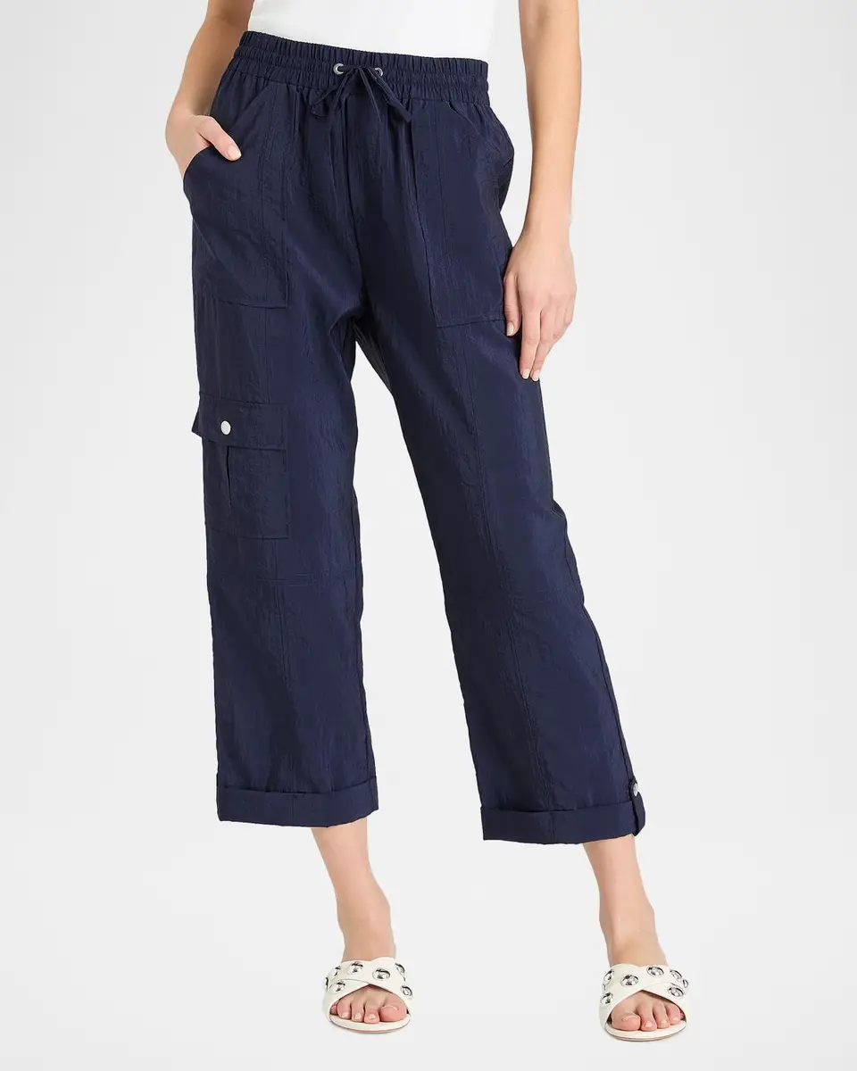 Cinq à Sept Marlease Crop Drawstring Pants | Thumbnail 3 Cinq à Sept Marlease Crop Drawstring Pants | Thumbnail 3