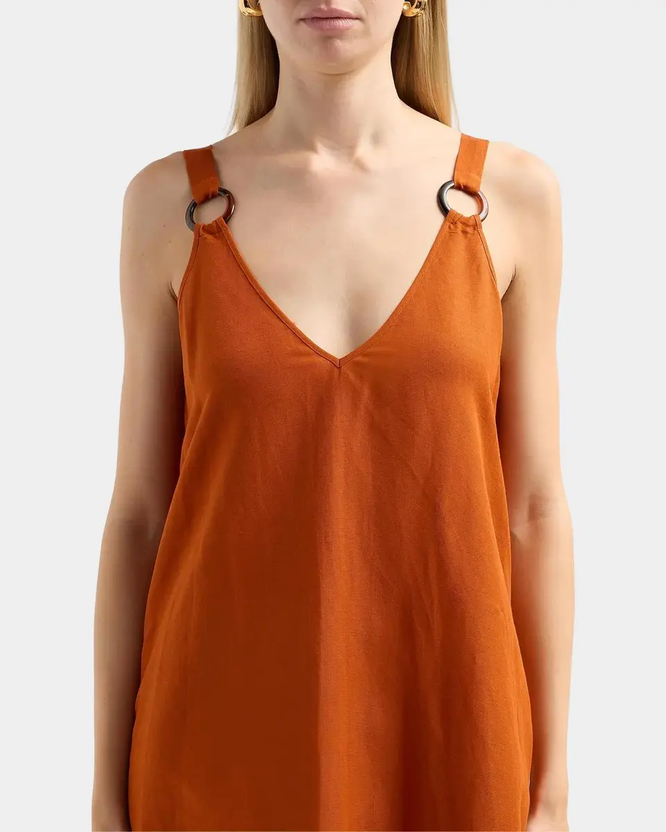 L'Agence Didi Linen-Blend Maxi Dress | Thumbnail 5 L'Agence Didi Linen-Blend Maxi Dress | Thumbnail 5