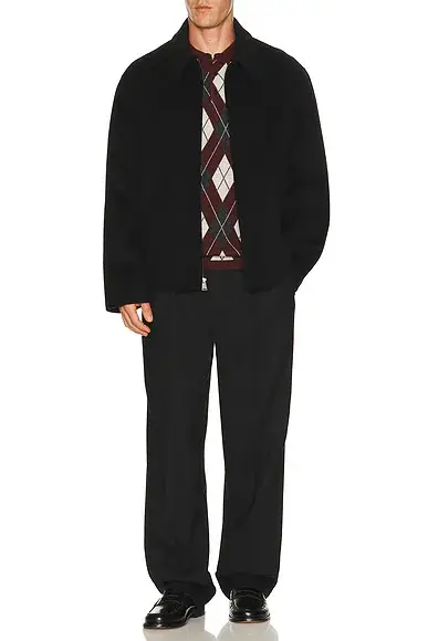 Simkhai Callum Cashmere Argyle Polo | Thumbnail 3 Simkhai Callum Cashmere Argyle Polo | Thumbnail 3