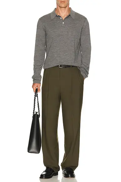 Simkhai Julian Pleated Trouser | Thumbnail 4 Simkhai Julian Pleated Trouser | Thumbnail 4
