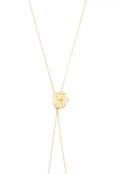 Bottega Veneta Flower Knot Chain Necklace | Thumbnail 2 Bottega Veneta Flower Knot Chain Necklace | Thumbnail 2
