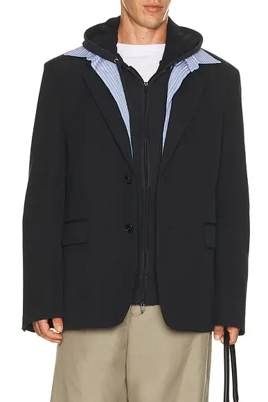 Balenciaga Hybrid Shirt Jacket | Image 1 Balenciaga Hybrid Shirt Jacket | Image 1