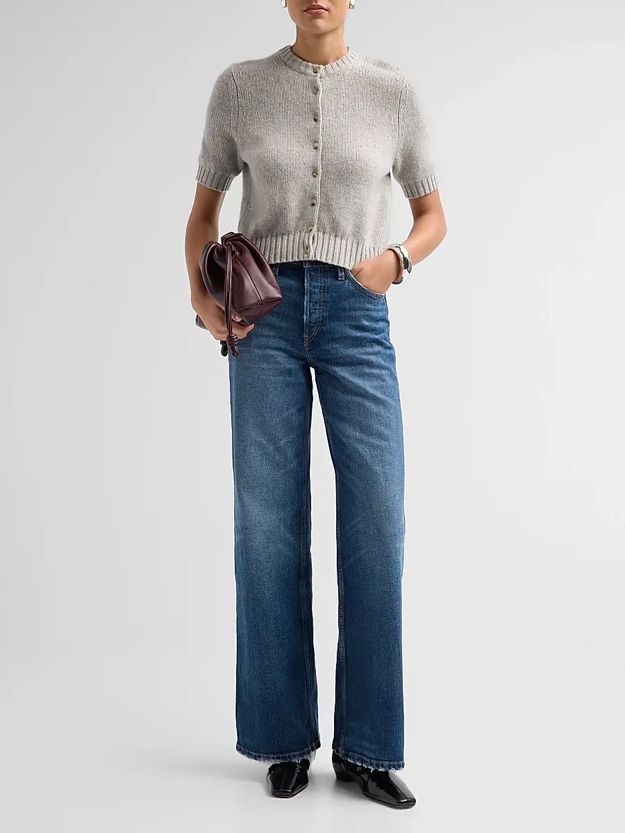 RE/DONE Women's High-Rise Wide-Leg Jeans | Thumbnail 2 RE/DONE Women's High-Rise Wide-Leg Jeans | Thumbnail 2