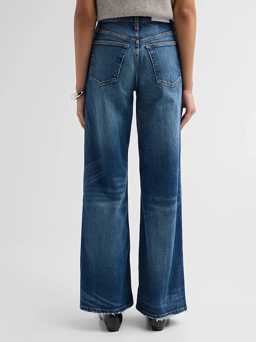 RE/DONE Women's High-Rise Wide-Leg Jeans | Thumbnail 3 RE/DONE Women's High-Rise Wide-Leg Jeans | Thumbnail 3