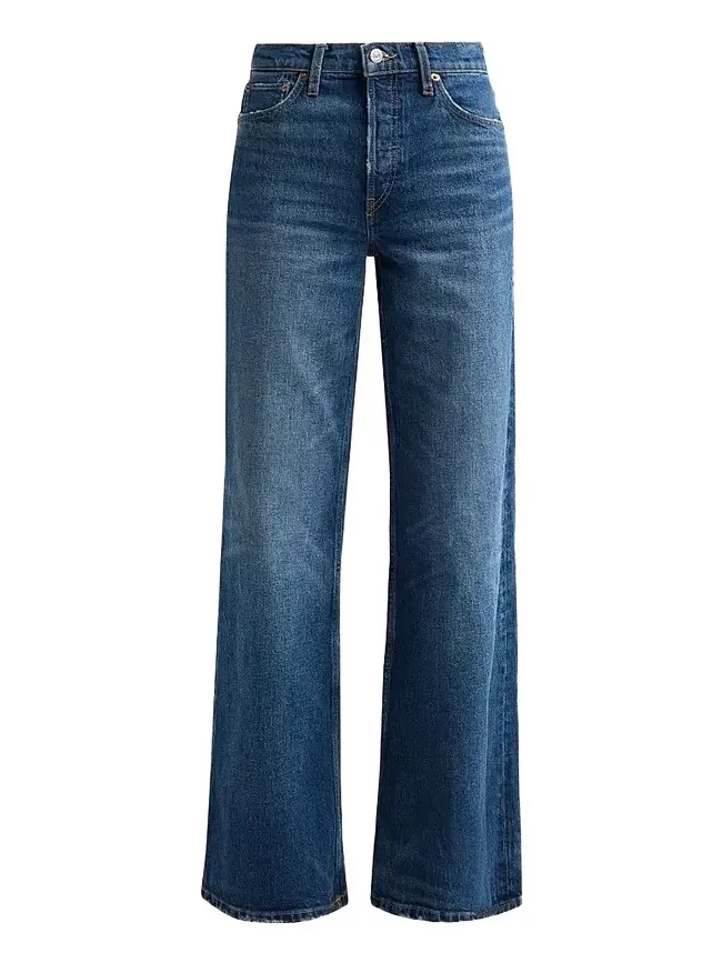 Women's High-Rise Wide-Leg Jeans