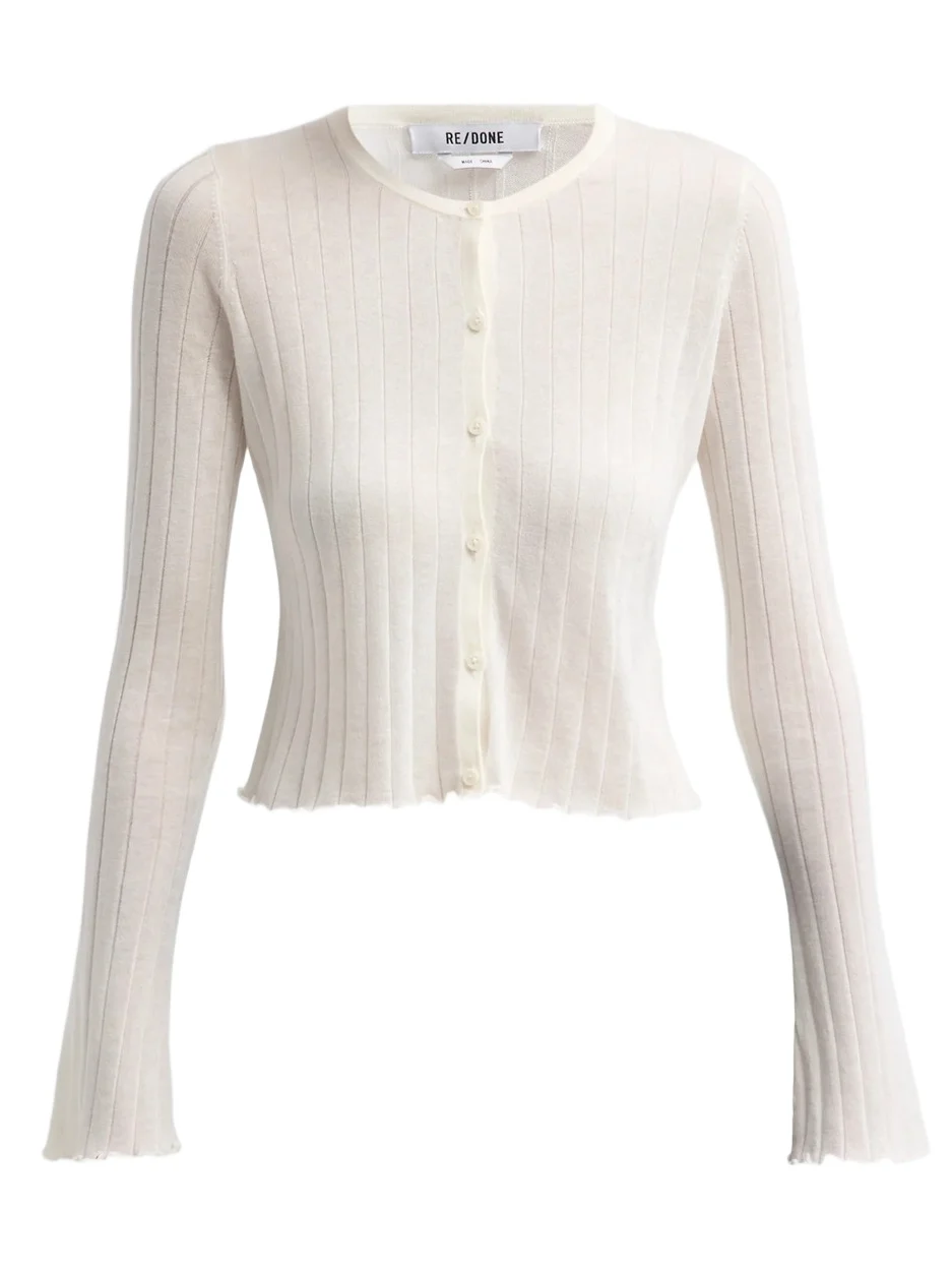 Women's Isabelle Rib-Knit Cardigan Women's Isabelle Rib-Knit Cardigan