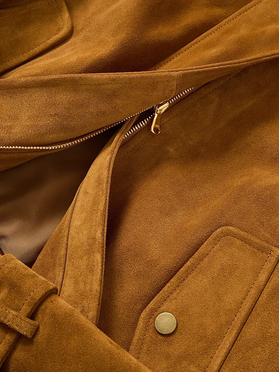 Veronica Beard Women's Bateman Suede Jacket | Thumbnail 4