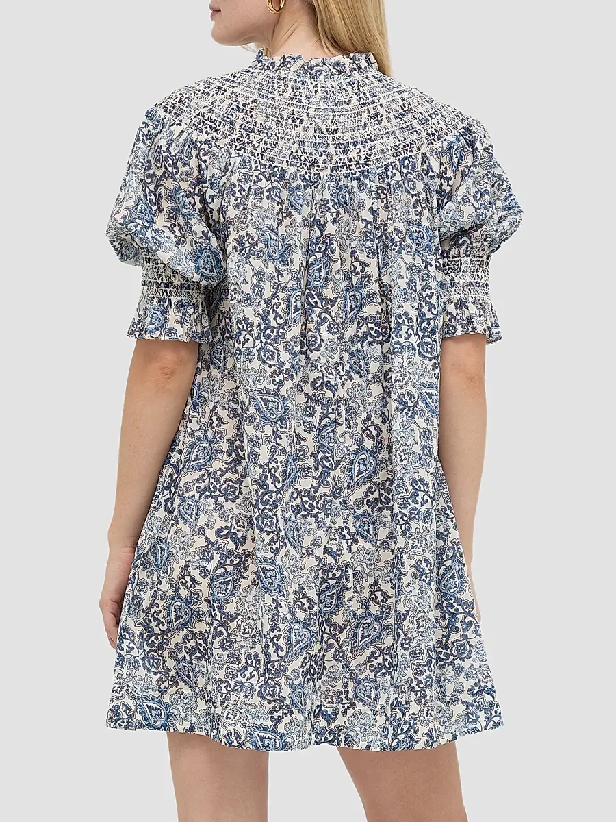Hill House Home Women's The Zinnia Mini Nap Dress | Thumbnail 5 Hill House Home Women's The Zinnia Mini Nap Dress | Thumbnail 5