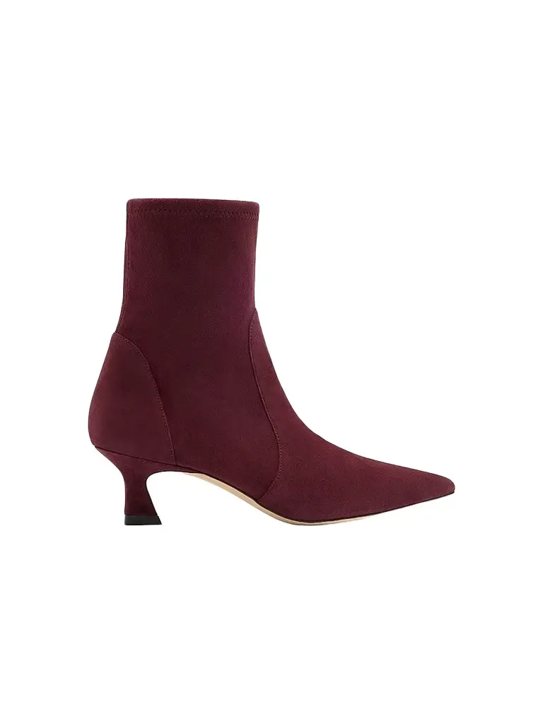Stuart Weitzman Women's Vinnie 50MM Suede Boots - Boysenberry | Image 1 Stuart Weitzman Women's Vinnie 50MM Suede Boots - Boysenberry | Image 1