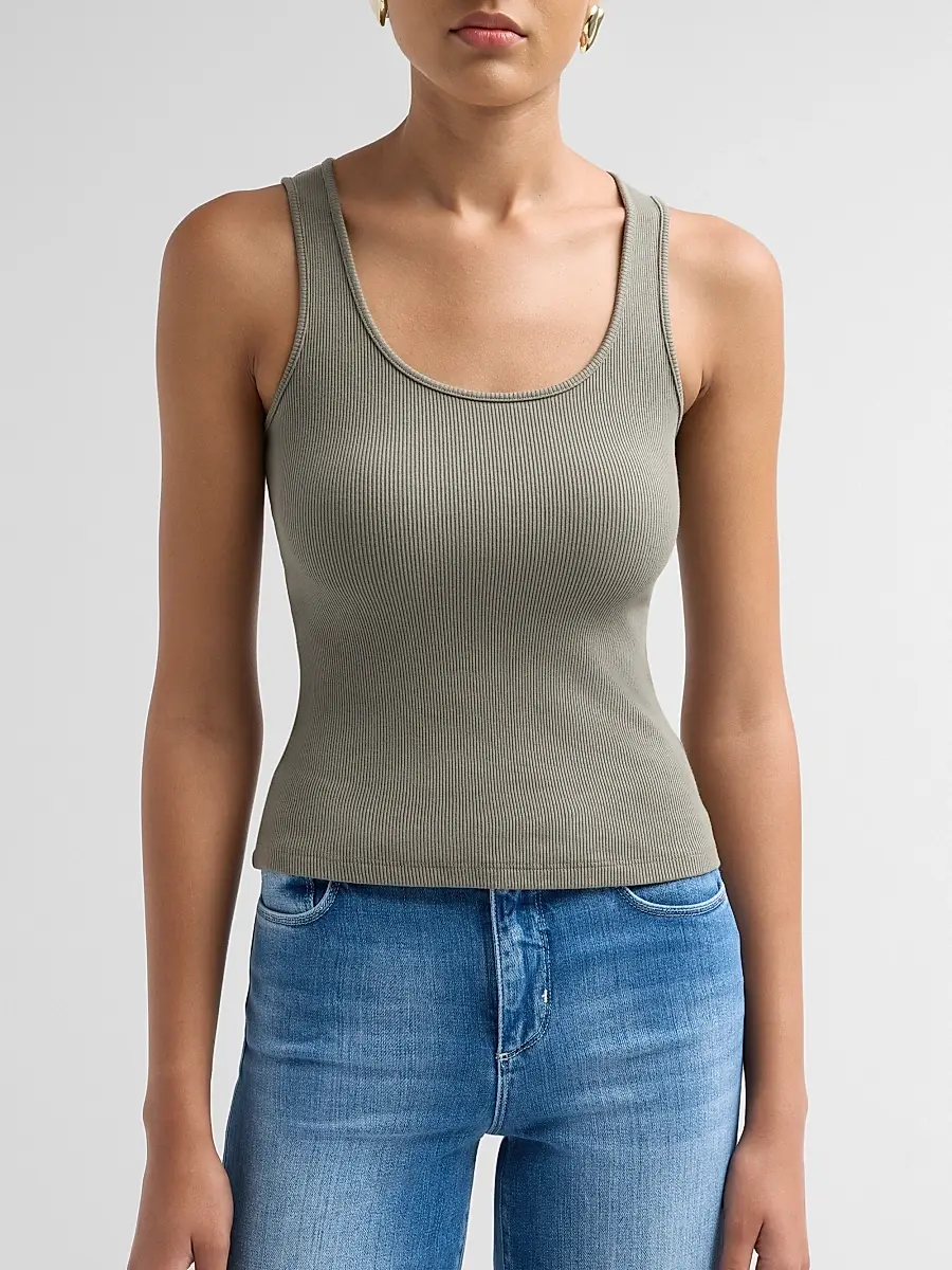 L'Agence Women's Adira Rib-Knit Tank | Thumbnail 5 L'Agence Women's Adira Rib-Knit Tank | Thumbnail 5