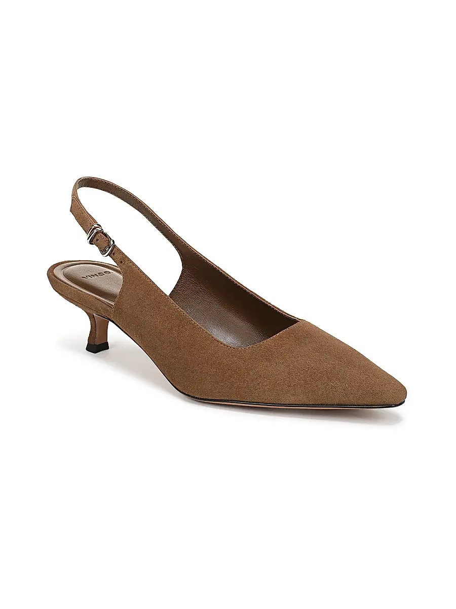 Vince Women's Sabra 45MM Suede Slingback Pumps | Thumbnail 2 Vince Women's Sabra 45MM Suede Slingback Pumps | Thumbnail 2
