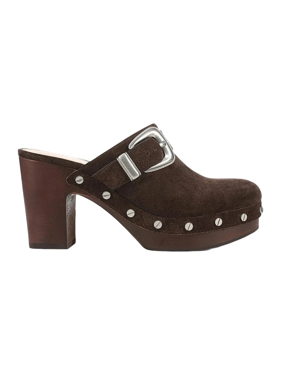 Women's Larken 95MM Suede Clogs
