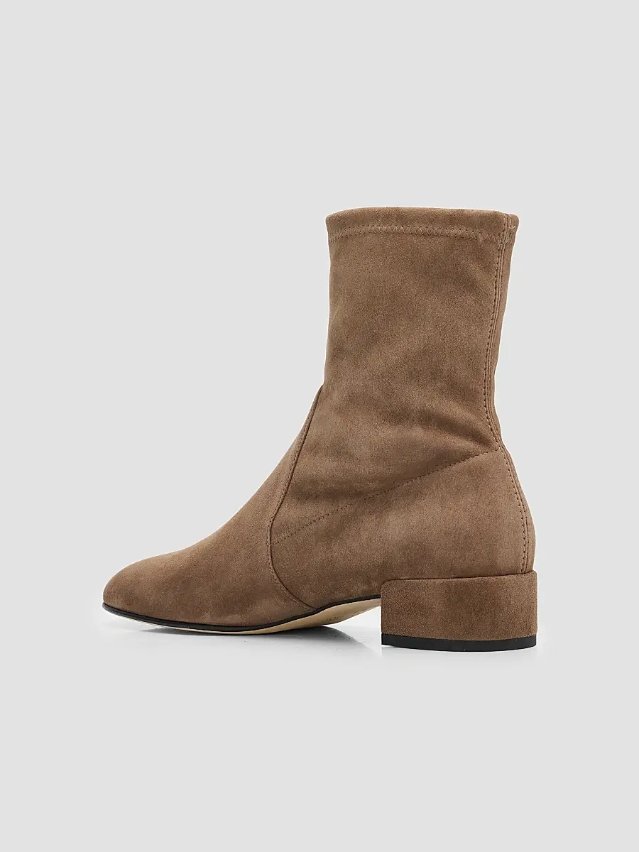 Stuart Weitzman Women's Bacari 25MM Suede Ankle Boots | Thumbnail 4 Stuart Weitzman Women's Bacari 25MM Suede Ankle Boots | Thumbnail 4