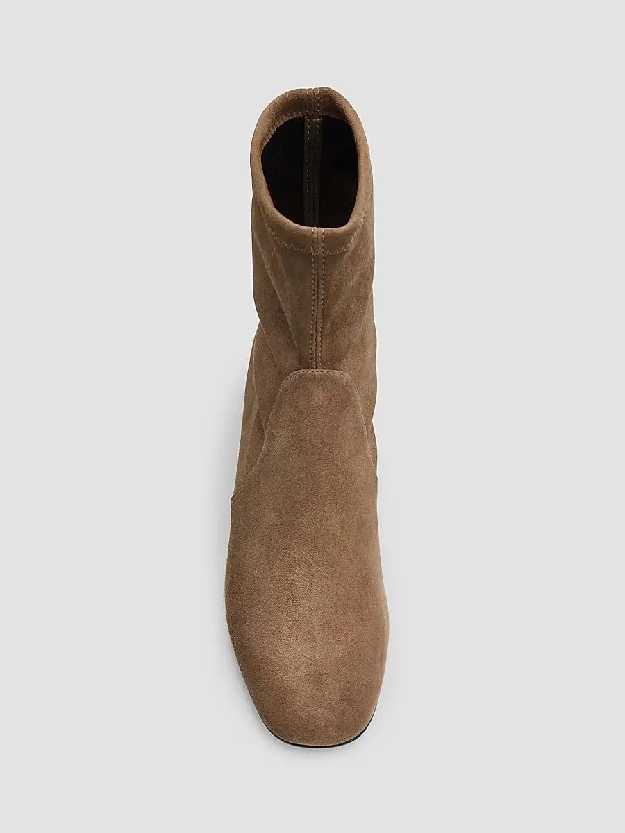 Stuart Weitzman Women's Bacari 25MM Suede Ankle Boots | Thumbnail 5 Stuart Weitzman Women's Bacari 25MM Suede Ankle Boots | Thumbnail 5