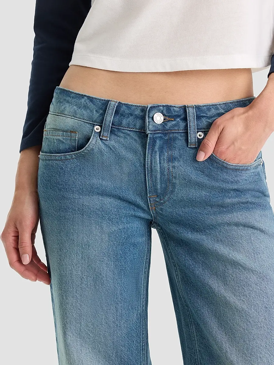 GOOD AMERICAN Women's Vintage Low Loose Jeans | Thumbnail 5 GOOD AMERICAN Women's Vintage Low Loose Jeans | Thumbnail 5