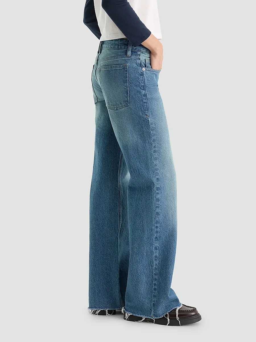 GOOD AMERICAN Women's Vintage Low Loose Jeans | Thumbnail 7 GOOD AMERICAN Women's Vintage Low Loose Jeans | Thumbnail 7
