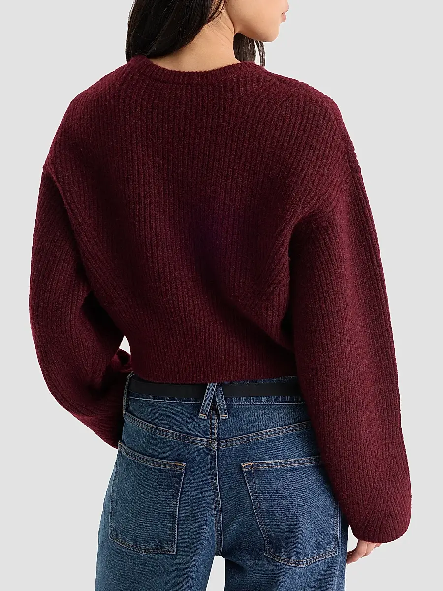 GOOD AMERICAN Women's The Chunky Knit Sweater | Thumbnail 3 GOOD AMERICAN Women's The Chunky Knit Sweater | Thumbnail 3