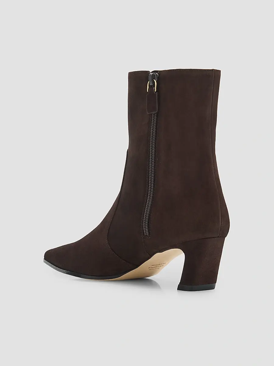 Stuart Weitzman Women's Stassi 50MM Suede Booties | Thumbnail 4
