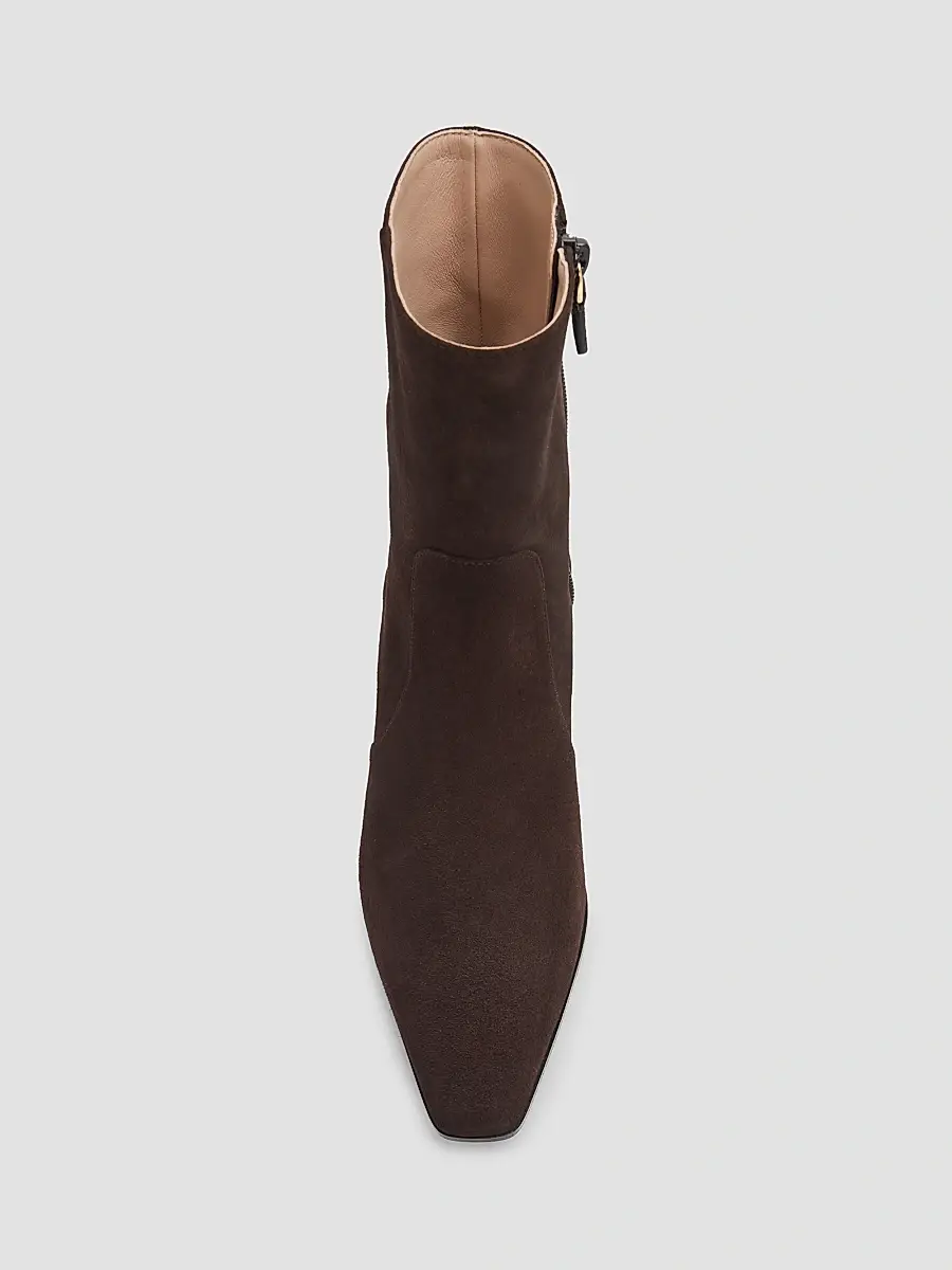 Stuart Weitzman Women's Stassi 50MM Suede Booties | Thumbnail 5