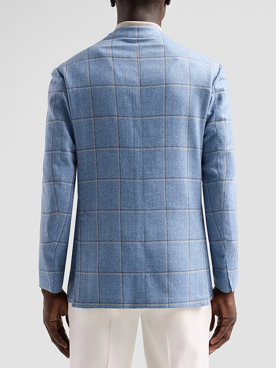 Sartorio Napoli Men's Heavy Plaid Wool-Cashmere Sport Coat | Thumbnail 3 Sartorio Napoli Men's Heavy Plaid Wool-Cashmere Sport Coat | Thumbnail 3