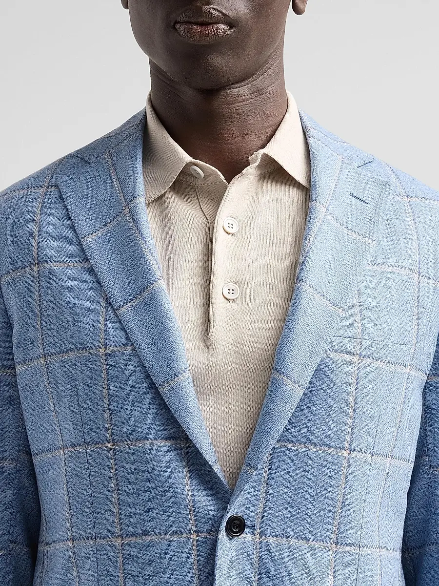Sartorio Napoli Men's Heavy Plaid Wool-Cashmere Sport Coat | Thumbnail 5 Sartorio Napoli Men's Heavy Plaid Wool-Cashmere Sport Coat | Thumbnail 5