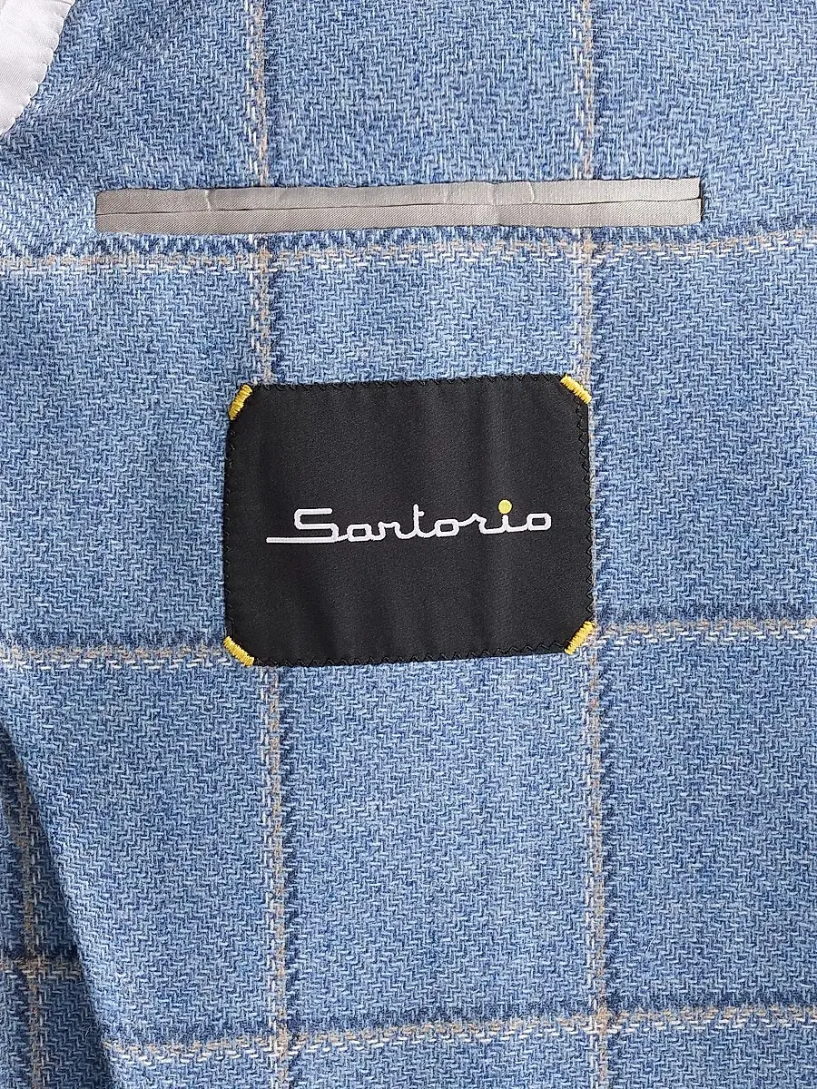 Sartorio Napoli Men's Heavy Plaid Wool-Cashmere Sport Coat | Thumbnail 6 Sartorio Napoli Men's Heavy Plaid Wool-Cashmere Sport Coat | Thumbnail 6