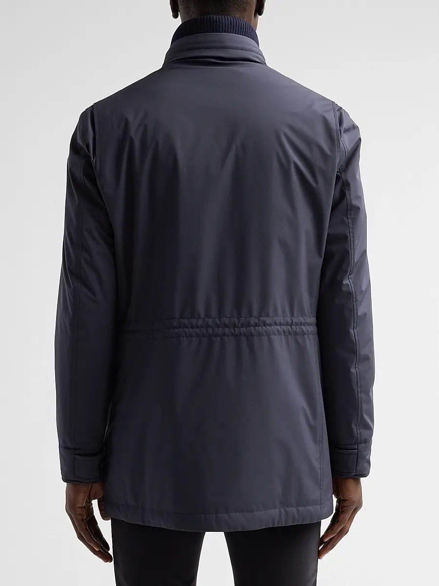 Sartorio Napoli Men's Nylon Safari Coat | Thumbnail 3 Sartorio Napoli Men's Nylon Safari Coat | Thumbnail 3