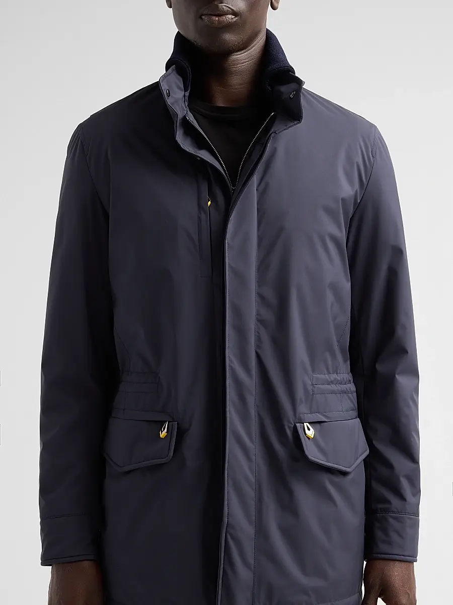 Sartorio Napoli Men's Nylon Safari Coat | Thumbnail 5 Sartorio Napoli Men's Nylon Safari Coat | Thumbnail 5