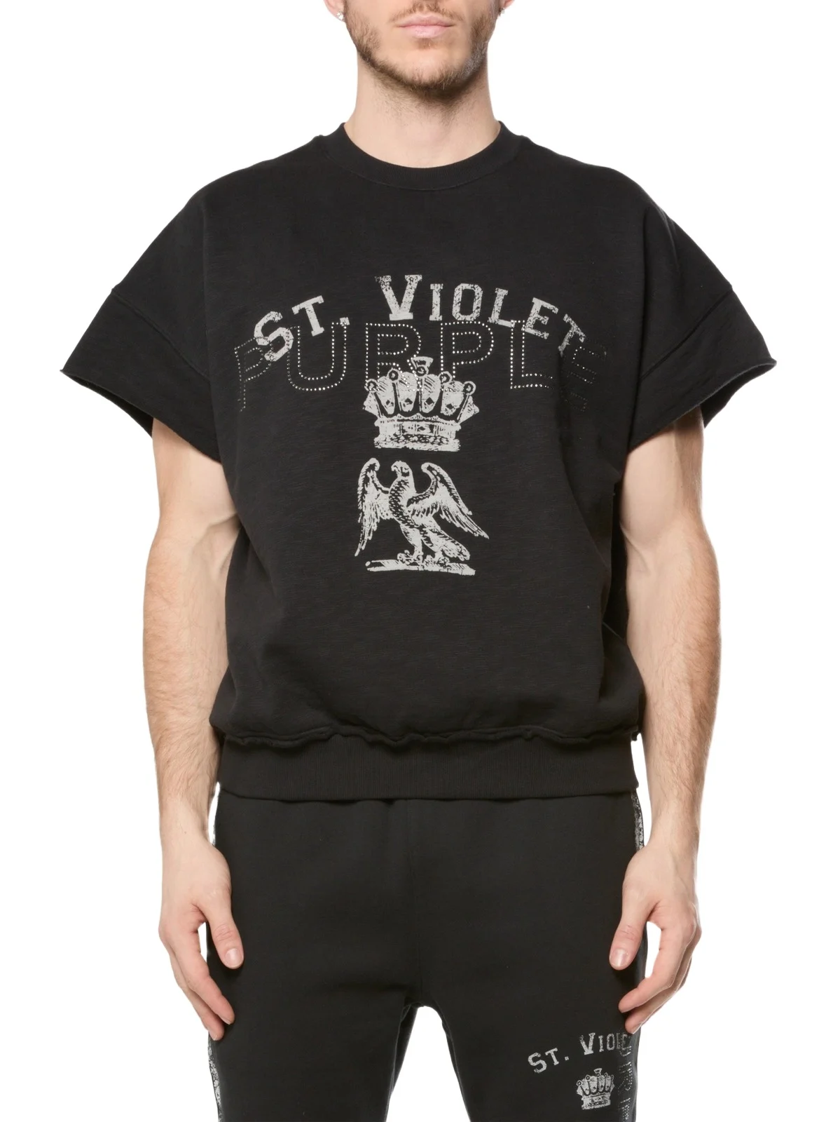 Men's Slub Cut-Off Cotton Muscle T-Shirt Men's Slub Cut-Off Cotton Muscle T-Shirt