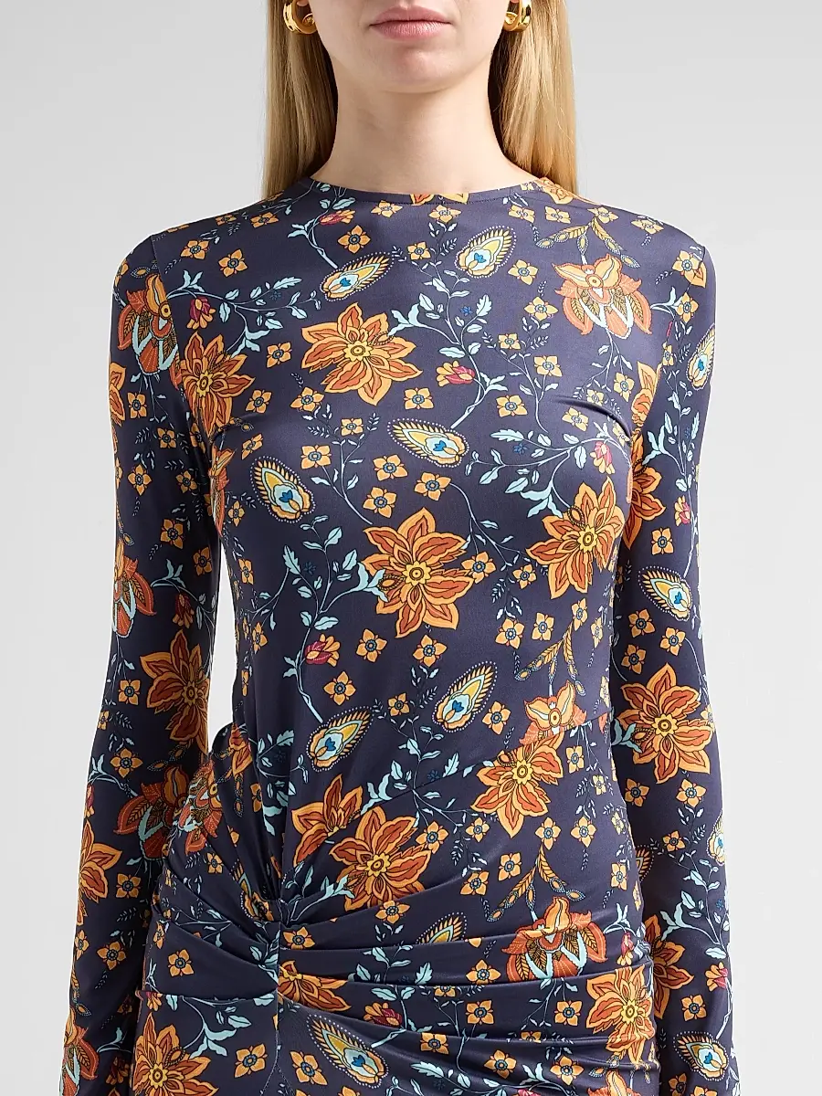 EYWASOULS MALIBU Women's Annie Floral Long-Sleeve Maxi Dress | Thumbnail 5 EYWASOULS MALIBU Women's Annie Floral Long-Sleeve Maxi Dress | Thumbnail 5
