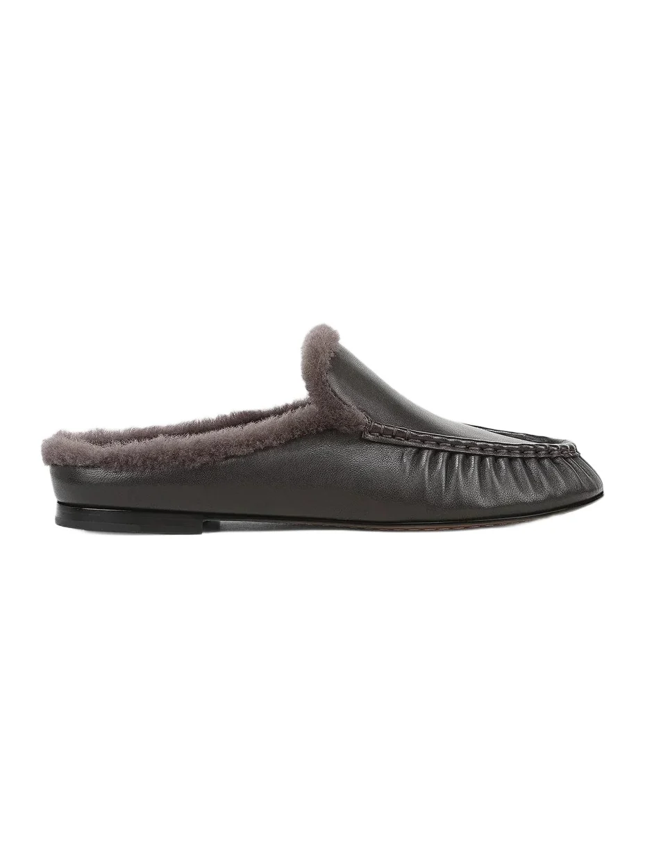 Women's Tevin Shearling Suede Mules Women's Tevin Shearling Suede Mules