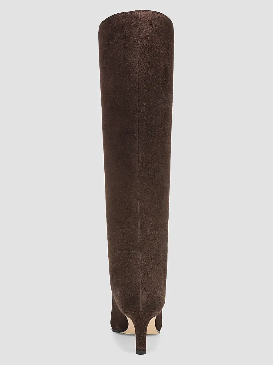 Veronica Beard Women's Aisla 60MM Suede Knee-High Boots | Thumbnail 3 Veronica Beard Women's Aisla 60MM Suede Knee-High Boots | Thumbnail 3