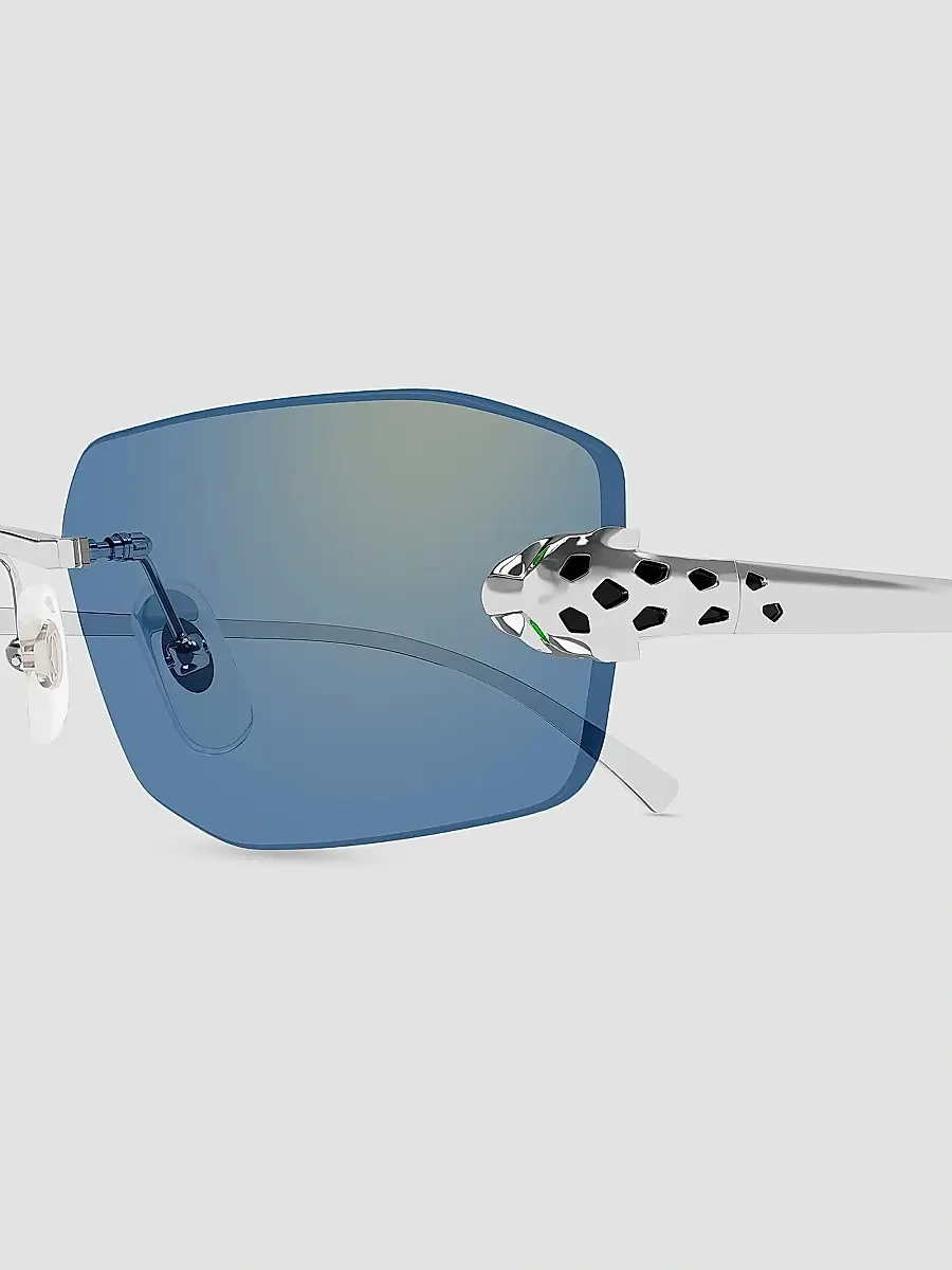 Cartier Women's Panthère Classic 56MM Rimless Sunglasses | Thumbnail 3