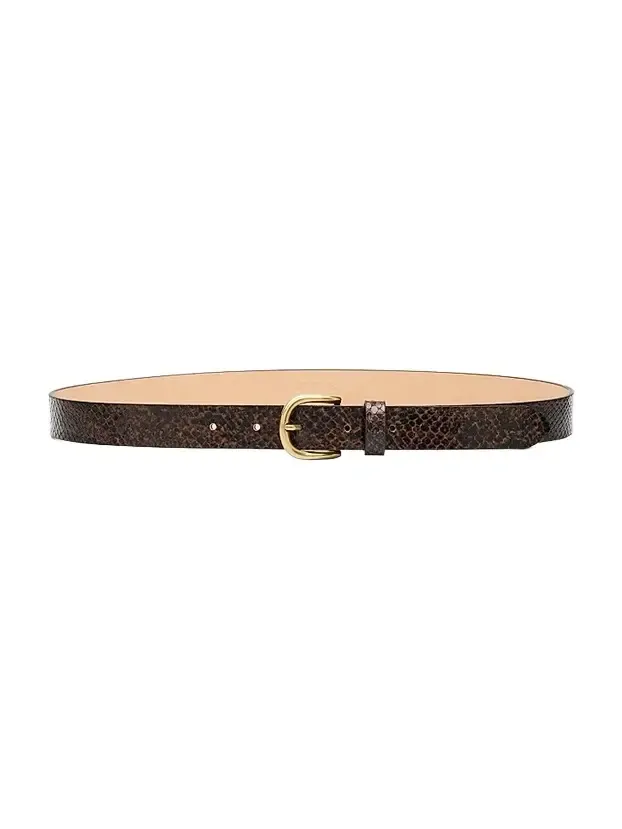 Women's Zap Snakeskin-Embossed Leather Belt Women's Zap Snakeskin-Embossed Leather Belt
