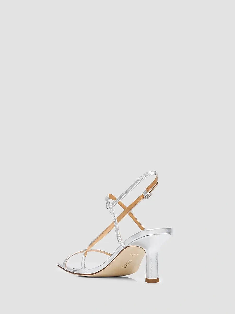 aeyde Women's Elise 65MM Leather Sandals | Thumbnail 2