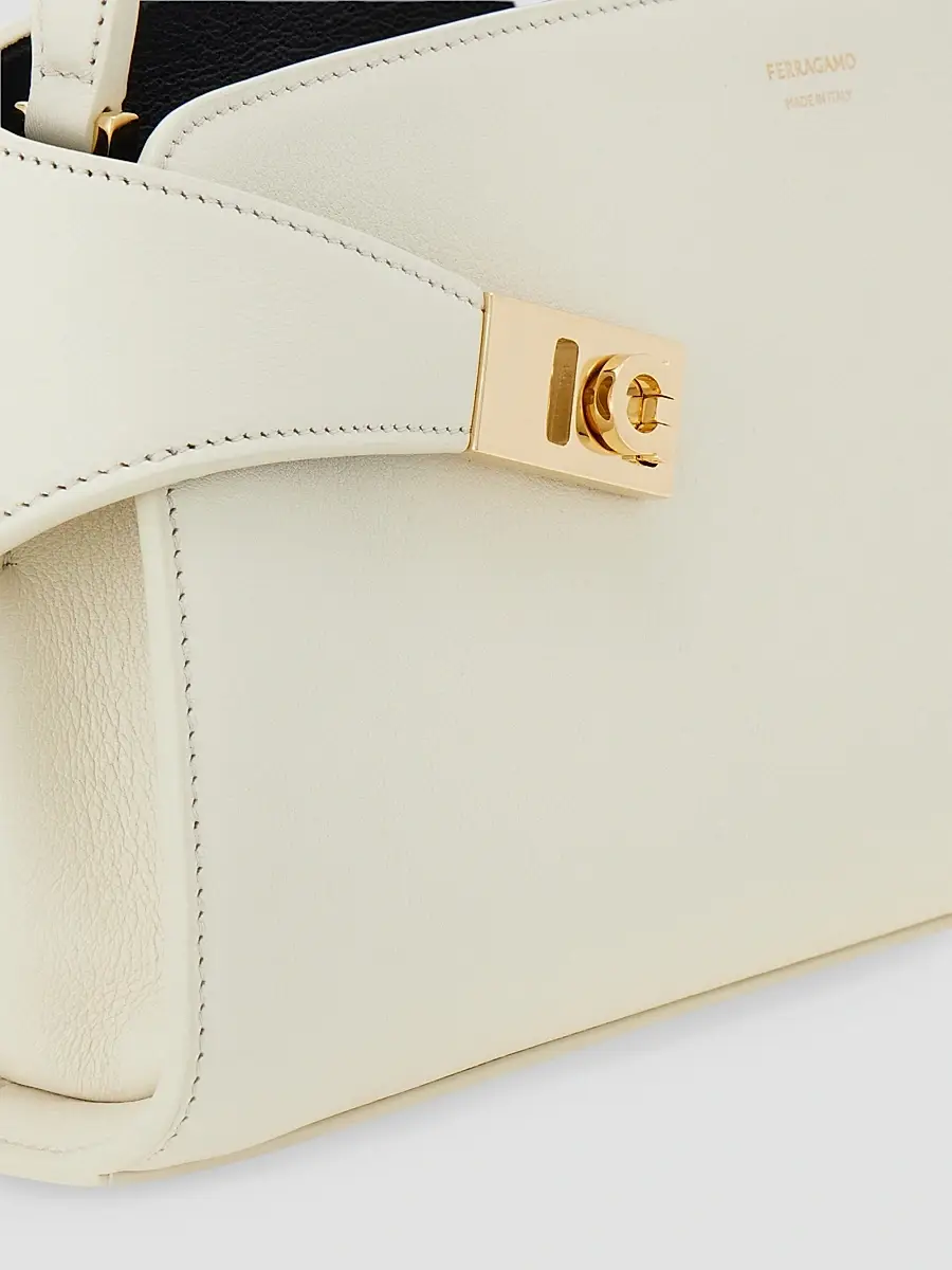 Ferragamo Women's East-West Hug Leather Shoulder Bag | Thumbnail 8 Ferragamo Women's East-West Hug Leather Shoulder Bag | Thumbnail 8
