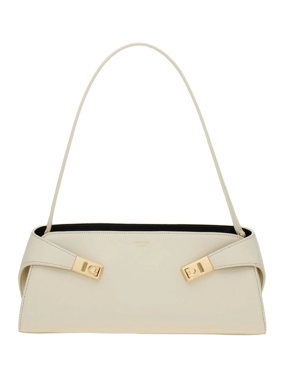Women's East-West Hug Leather Shoulder Bag Women's East-West Hug Leather Shoulder Bag