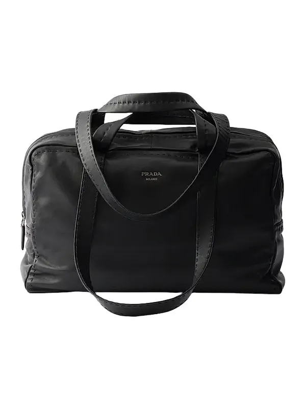 Prada Men's Nappa Leather Work Bag