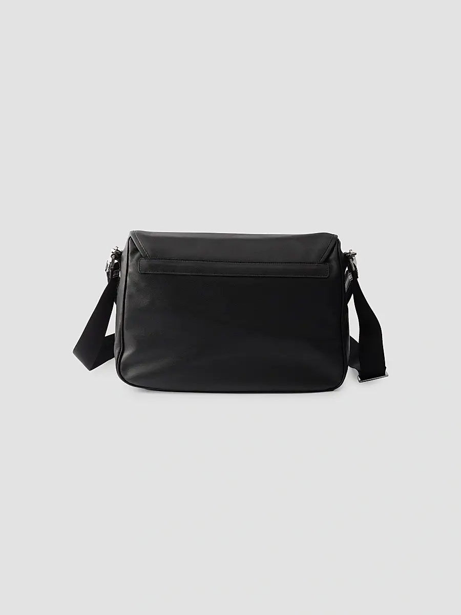 Prada Men's Leather Shoulder Bag | Thumbnail 5 Prada Men's Leather Shoulder Bag | Thumbnail 5