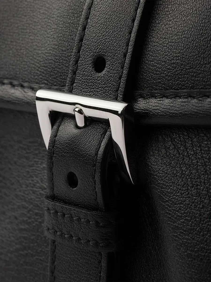 Prada Men's Leather Shoulder Bag | Thumbnail 8 Prada Men's Leather Shoulder Bag | Thumbnail 8