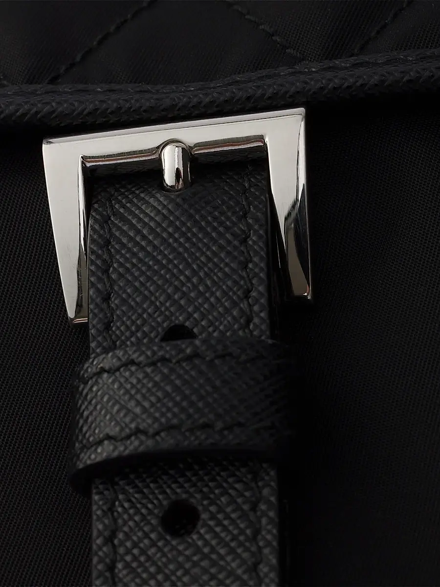 Prada Women's Medium Quilted Nylon Shoulder Bag | Thumbnail 7 Prada Women's Medium Quilted Nylon Shoulder Bag | Thumbnail 7