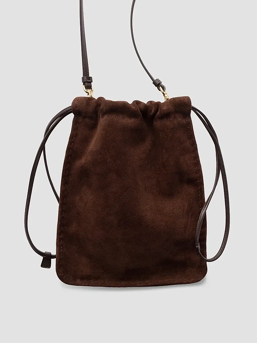 Prada Women's Suede Smartphone Pouch | Thumbnail 3