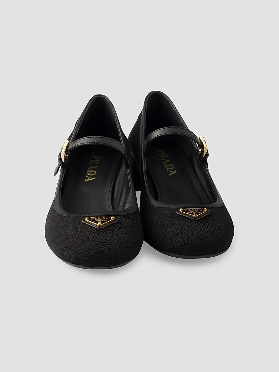 Prada Women's Fabric Pumps | Thumbnail 4 Prada Women's Fabric Pumps | Thumbnail 4