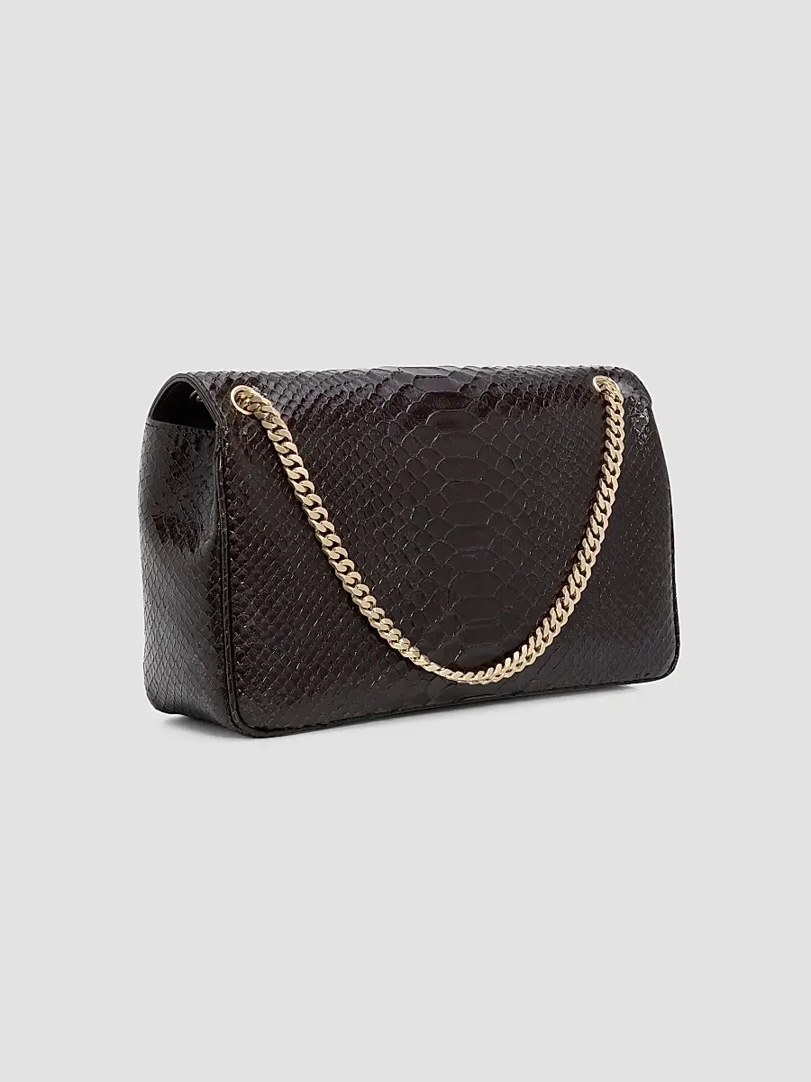 Tom Ford Women's Mia Python-Embossed Leather Chain Shoulder Bag | Thumbnail 2 Tom Ford Women's Mia Python-Embossed Leather Chain Shoulder Bag | Thumbnail 2