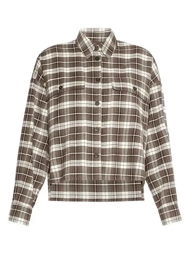 Women's Wool and Cotton Flannel Shirt Women's Wool and Cotton Flannel Shirt