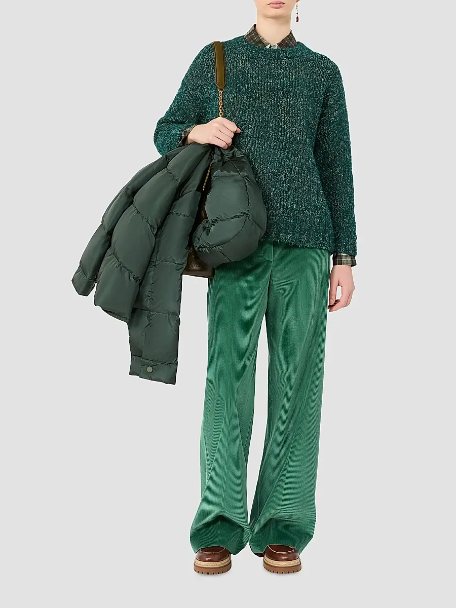 Weekend Max Mara Women's Tweed Alpaca Yarn Sweater | Thumbnail 2 Weekend Max Mara Women's Tweed Alpaca Yarn Sweater | Thumbnail 2